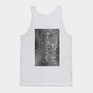 Disco Silver Ball Abstract Tank Top